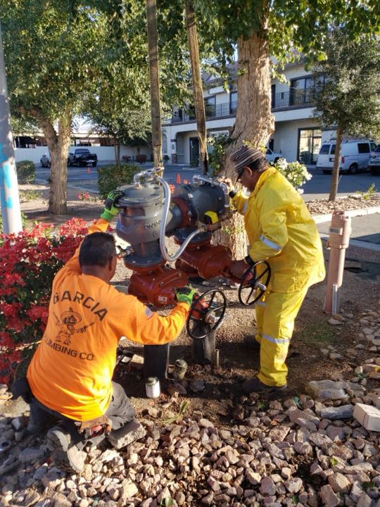 Garcia Plumbing Company work photo